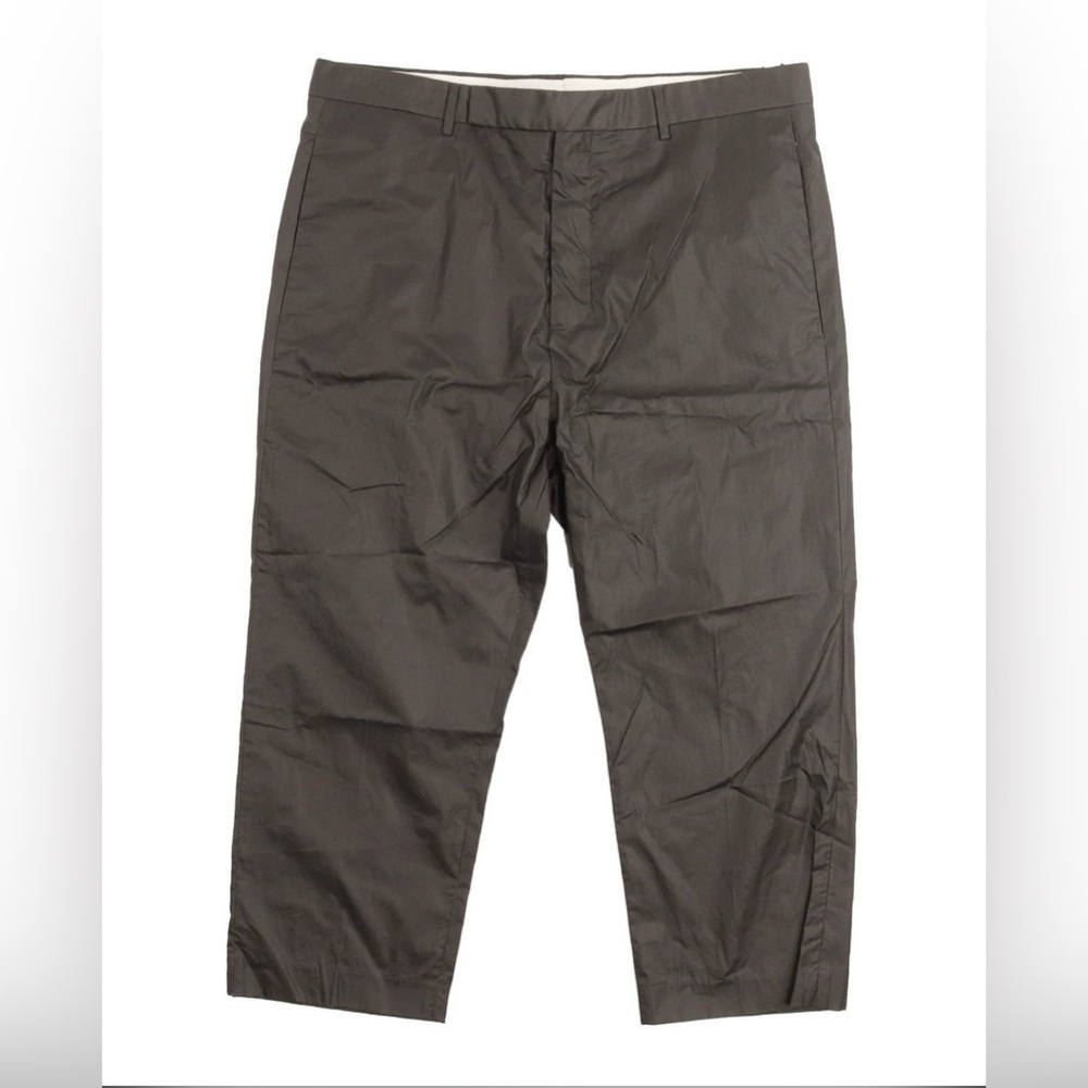 RICK Owens SS20 tecuatl astaires. Coated cotton trouser